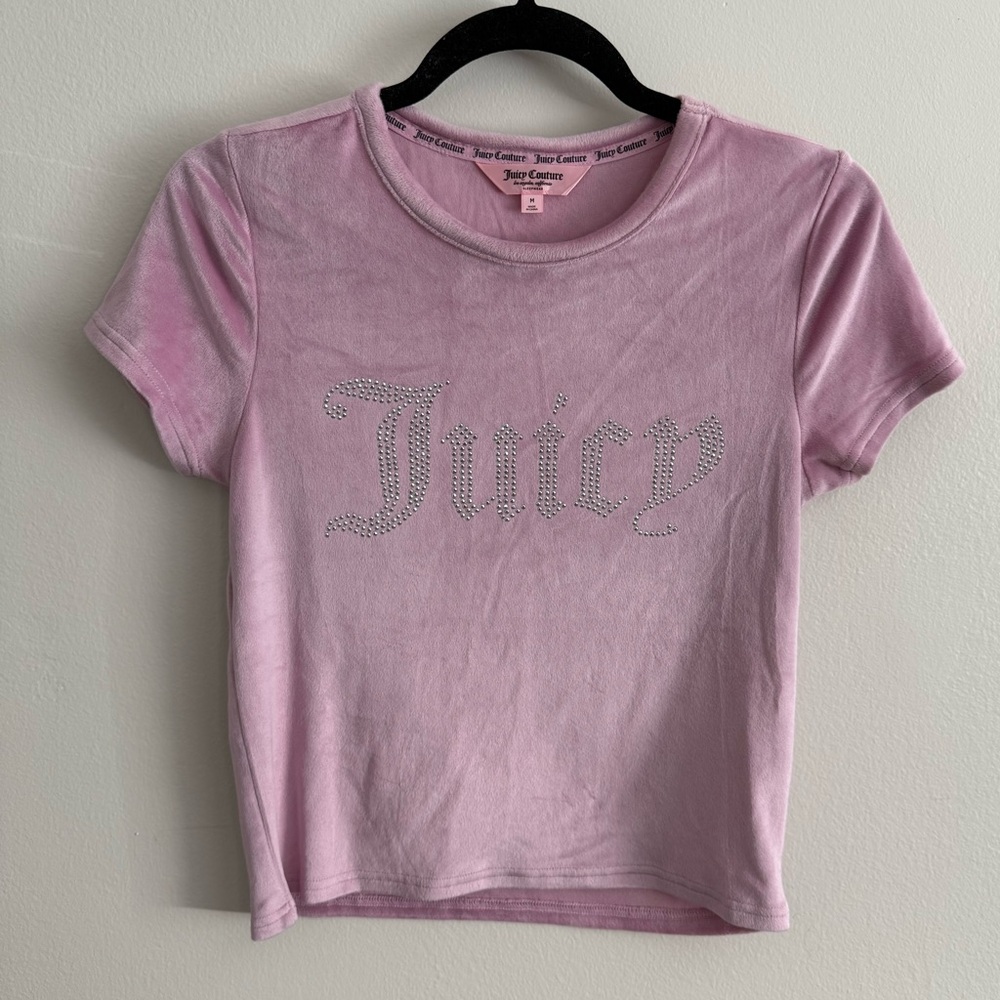 Juicy Couture Light Pink Pajama Set Womans Size Medium